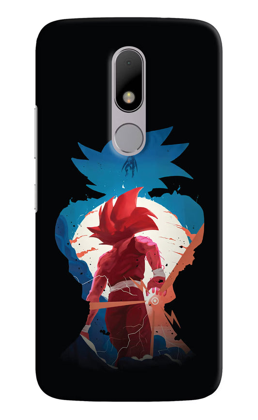 Goku Moto M Hard Case Back Cover by Casekaro