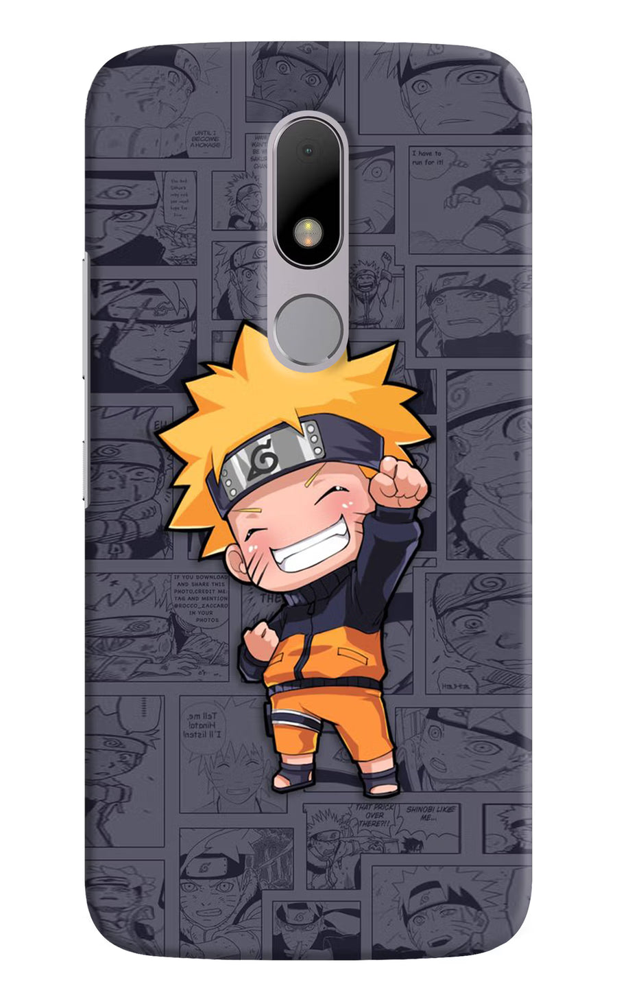 Chota Naruto Moto M Back Cover, Hard case