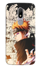 Pain Anime Moto M Hard Case Back Cover by Casekaro
