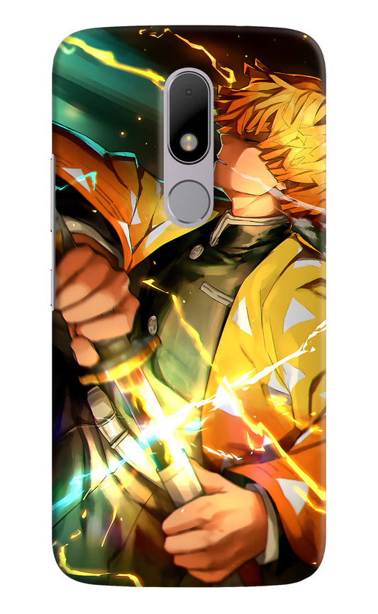 Demon Slayer Moto M Hard Case Back Cover by Casekaro