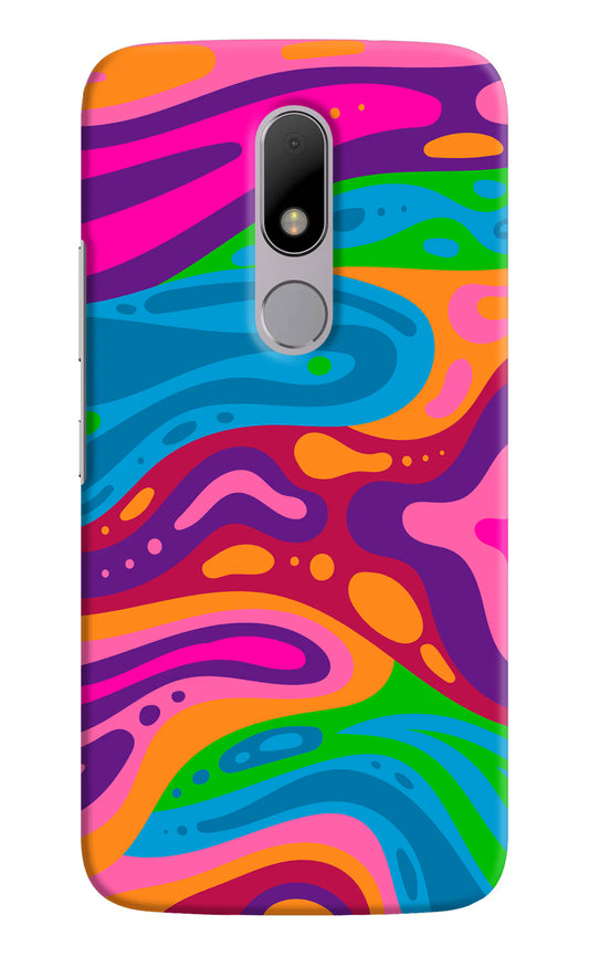 Trippy Pattern Moto M Hard Case Back Cover by Casekaro