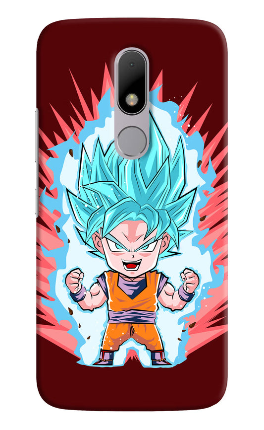 Goku Little Moto M Hard Case Back Cover by Casekaro
