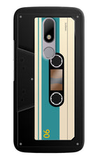 Cassette Moto M Hard Case Back Cover by Casekaro