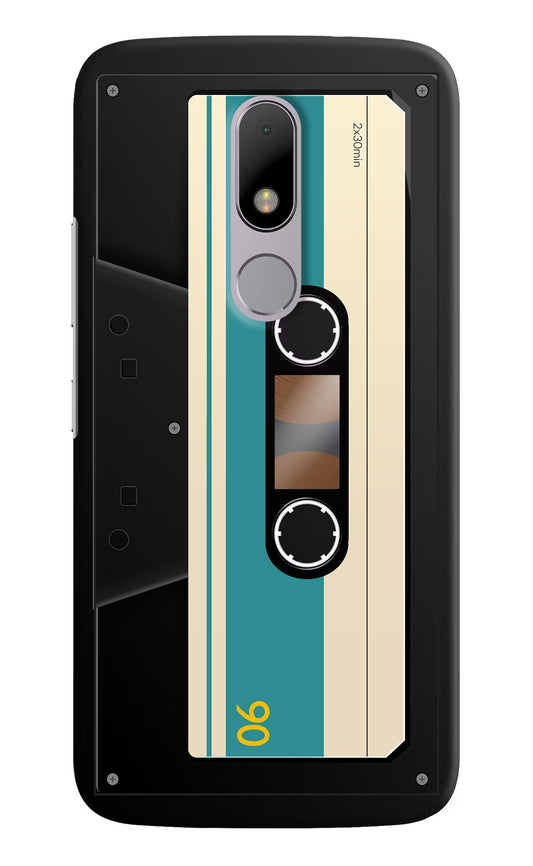 Cassette Moto M Hard Case Back Cover by Casekaro
