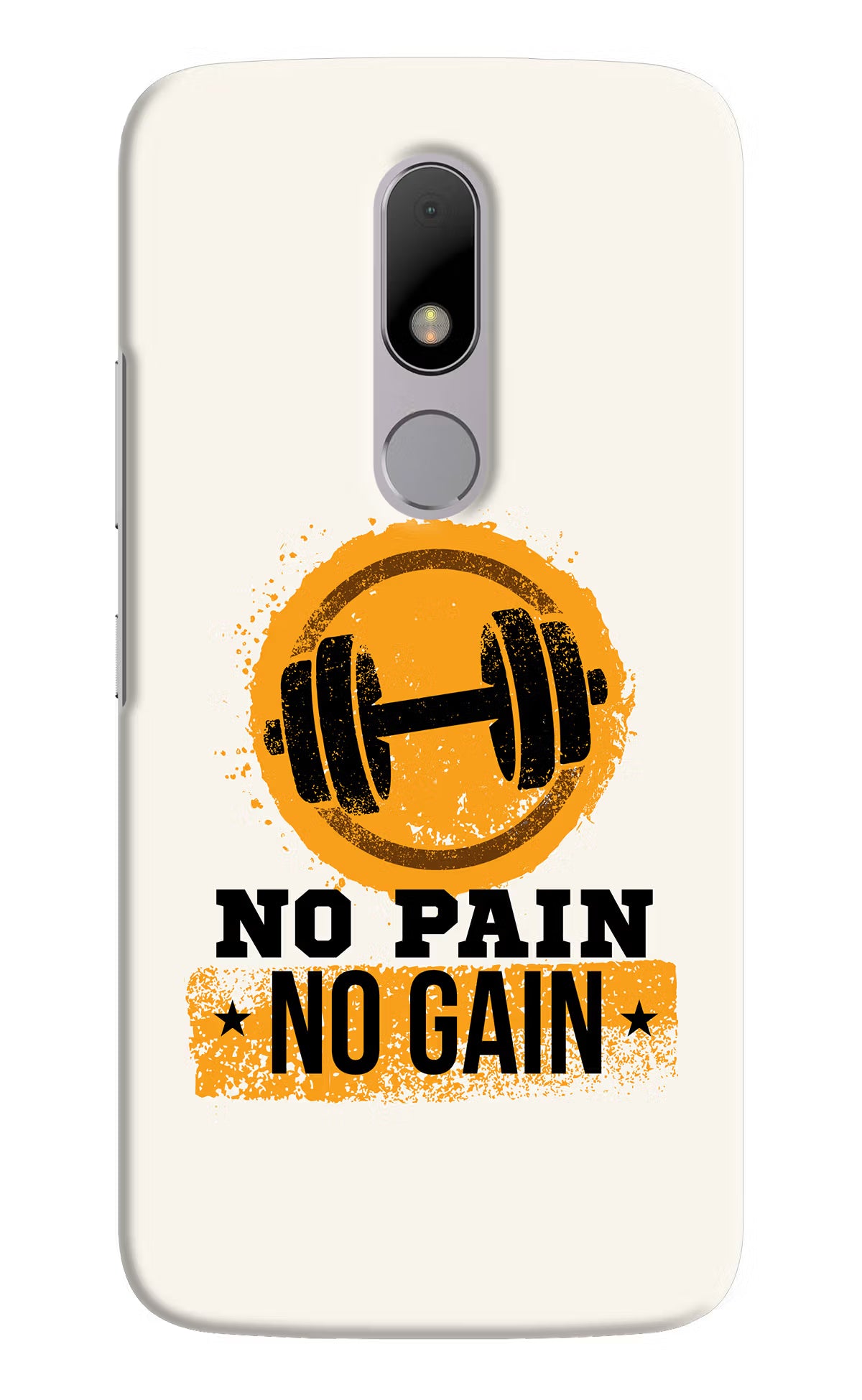 No Pain No Gain Moto M Hard Case Back Cover by Casekaro