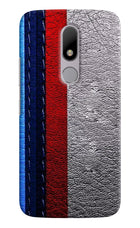 BMW Stripes Moto M Hard Case Back Cover by Casekaro