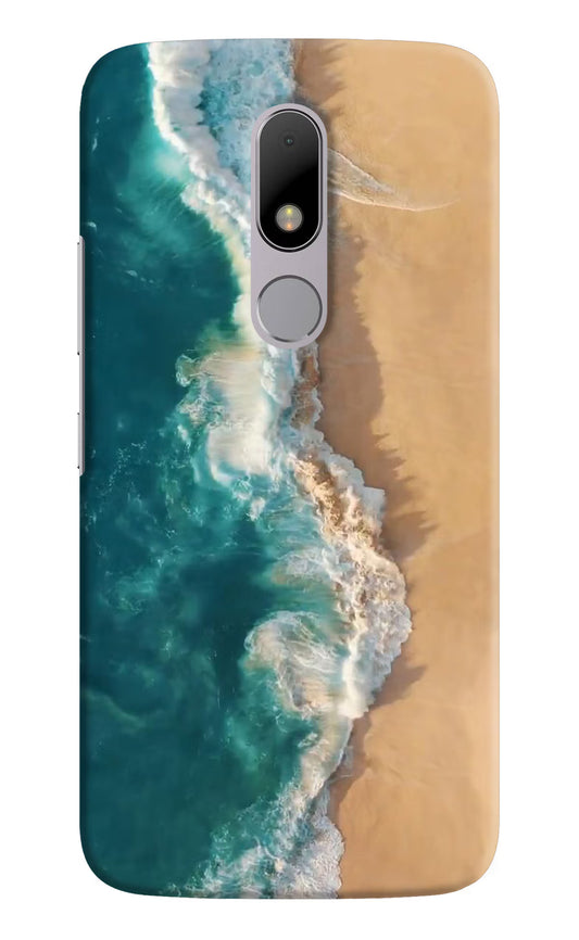 Ocean Beach Moto M Hard Case Back Cover by Casekaro