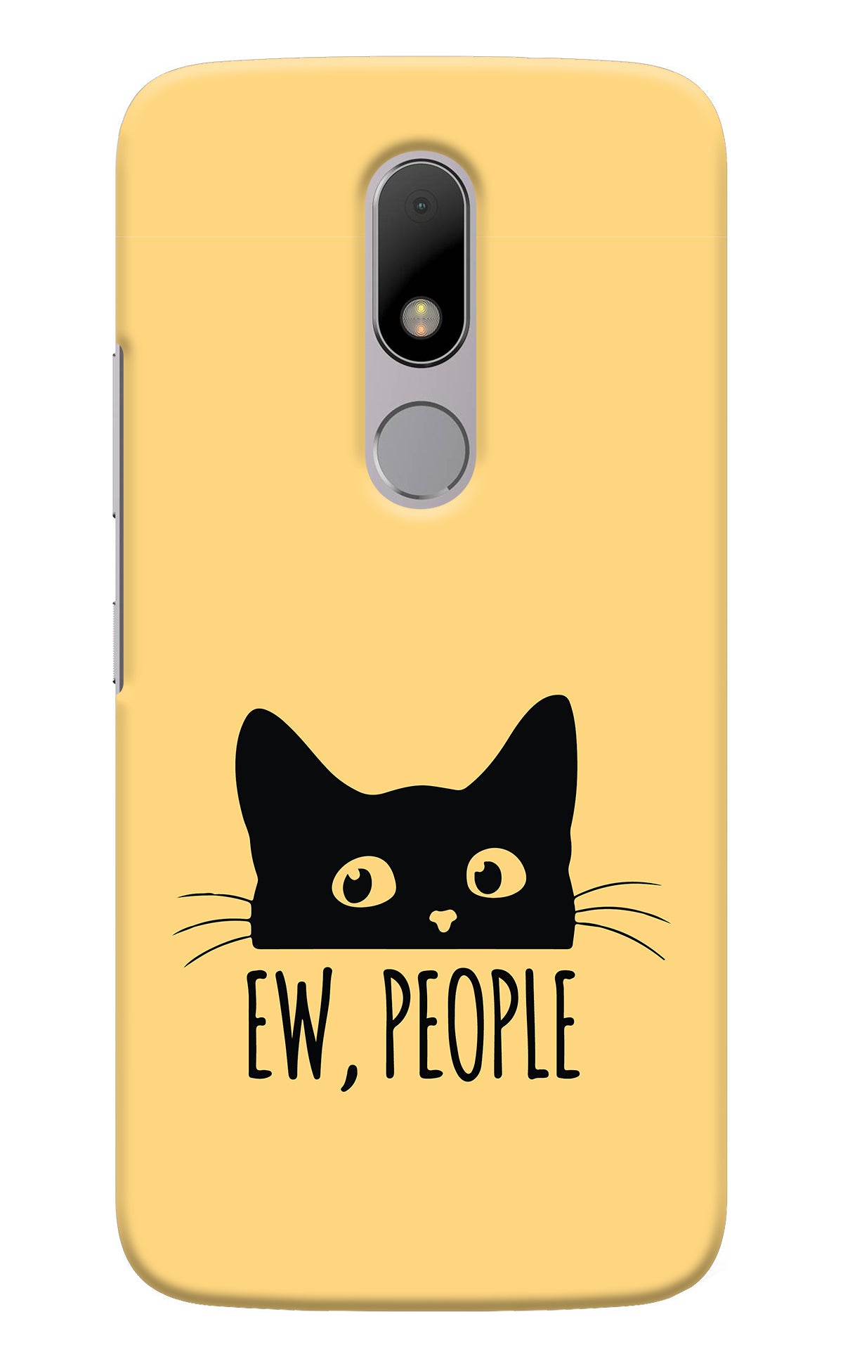 Ew People Catitude Moto M Back Cover