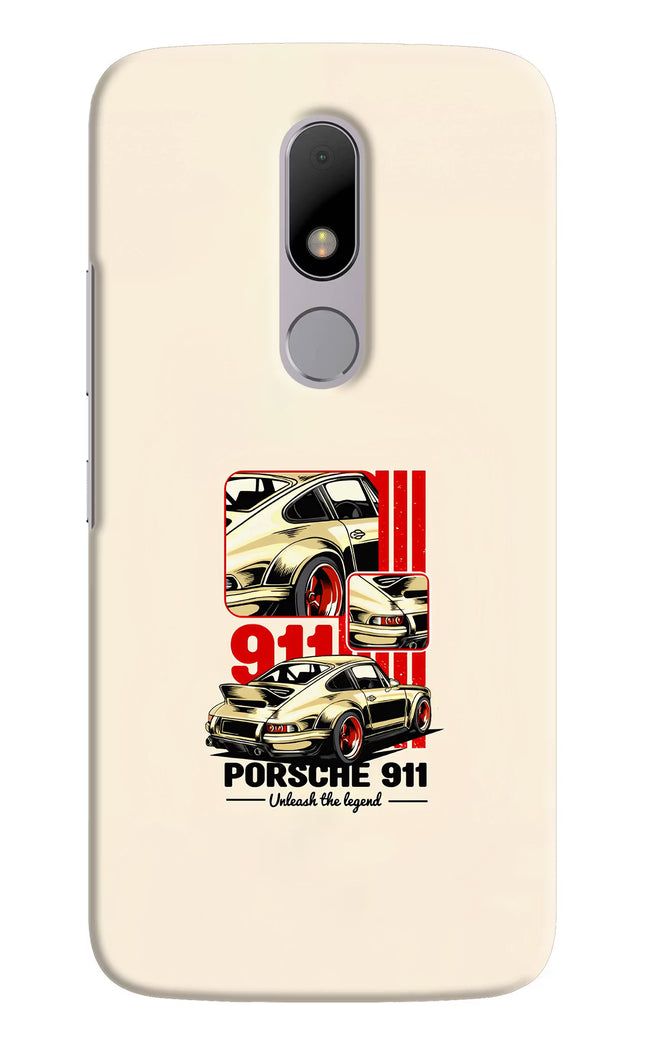 Classic Porsche 911 Moto M Hard Case Back Cover by Casekaro