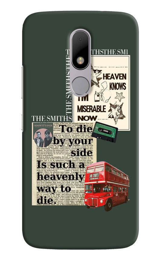 The Smiths Moto M Hard Case Back Cover by Casekaro