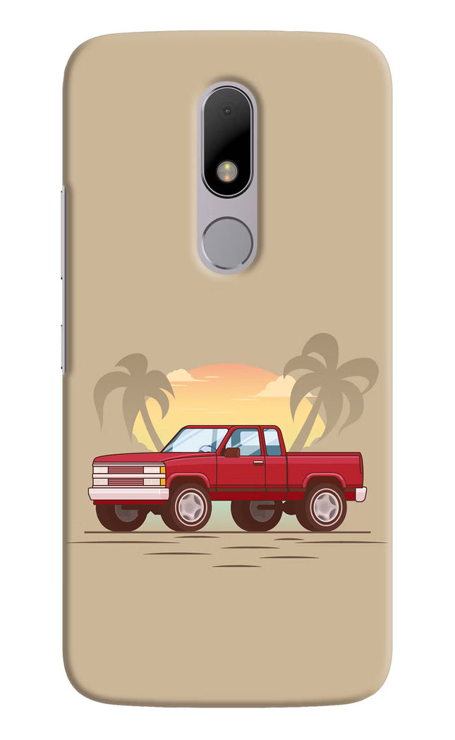 Desert Classic Drive Moto M Hard Case Back Cover by Casekaro