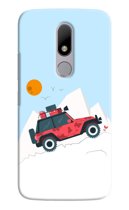 Mountain Trail Beast Moto M Hard Case Back Cover by Casekaro