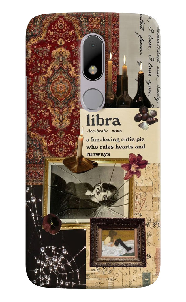 Libra Zodiac Moto M Hard Case Back Cover by Casekaro