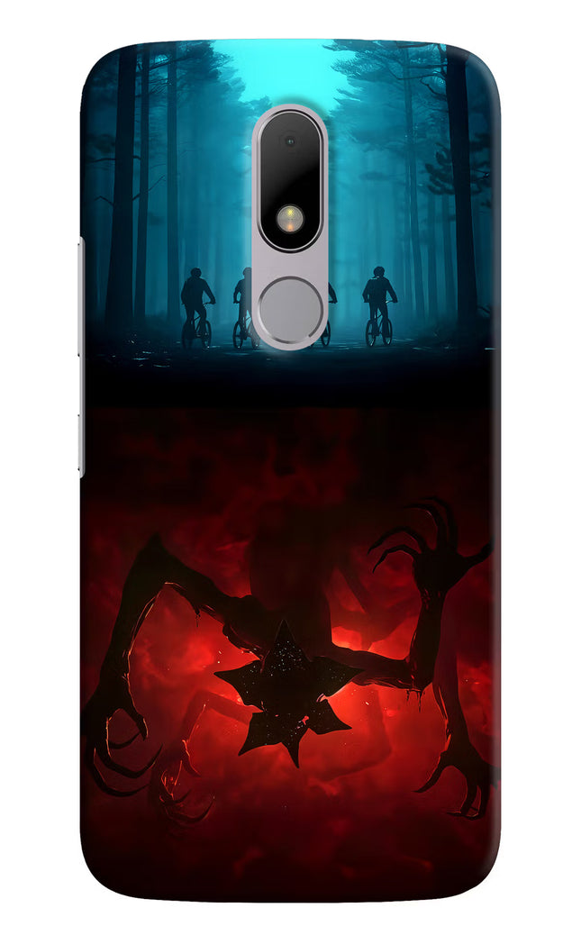 Ordinary Things Downside Up Moto M Hard Case Back Cover by Casekaro