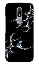 Chrome Tribal Moto M Hard Case Back Cover by Casekaro