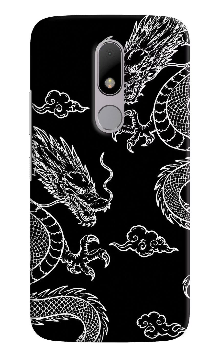 Twin Dragons Moto M Back Cover, Hard case