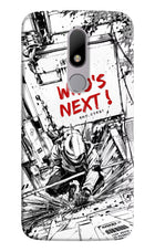 Who's Next Moto M Hard Case Back Cover by Casekaro