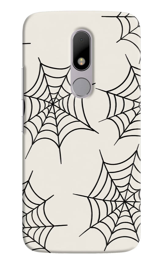 Spider Web Moto M Hard Case Back Cover by Casekaro