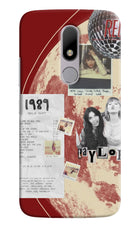 Taylor Swift Moto M Hard Case Back Cover by Casekaro