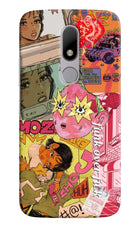Funkover Moto M Hard Case Back Cover by Casekaro