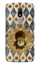 Woodooo Moto M Hard Case Back Cover by Casekaro