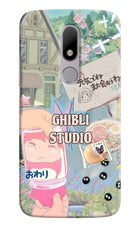 Studio Ghibli Moto M Hard Case Back Cover by Casekaro