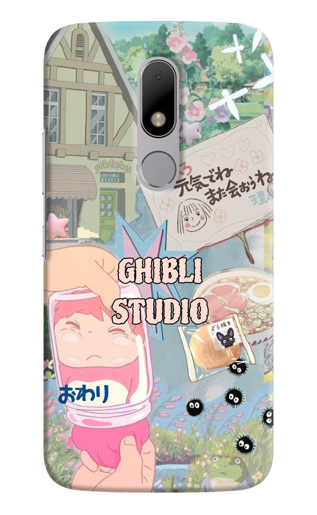 Studio Ghibli Moto M Hard Case Back Cover by Casekaro