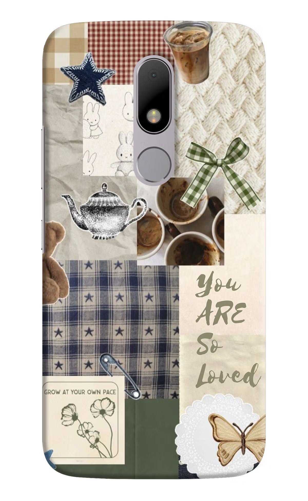 Cookie Moto M Back Cover