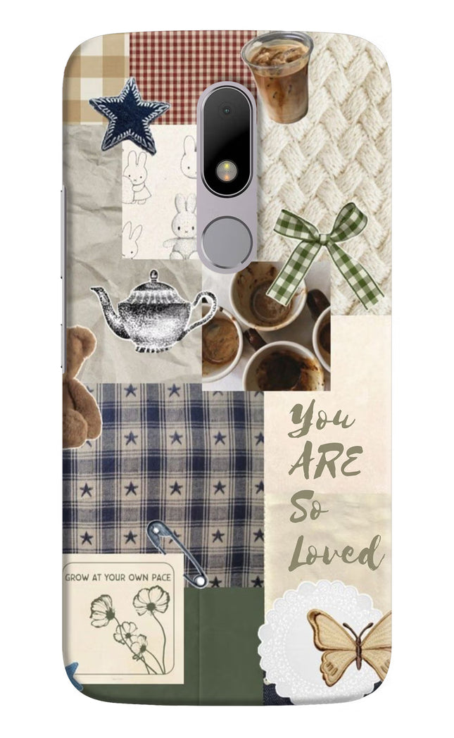 Cookie Moto M Hard Case Back Cover by Casekaro