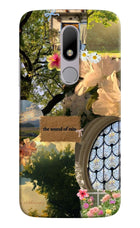 Rain Moto M Hard Case Back Cover by Casekaro