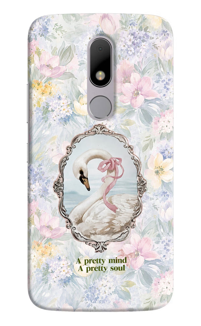 Pretty Mind Pretty Soul Moto M Hard Case Back Cover by Casekaro