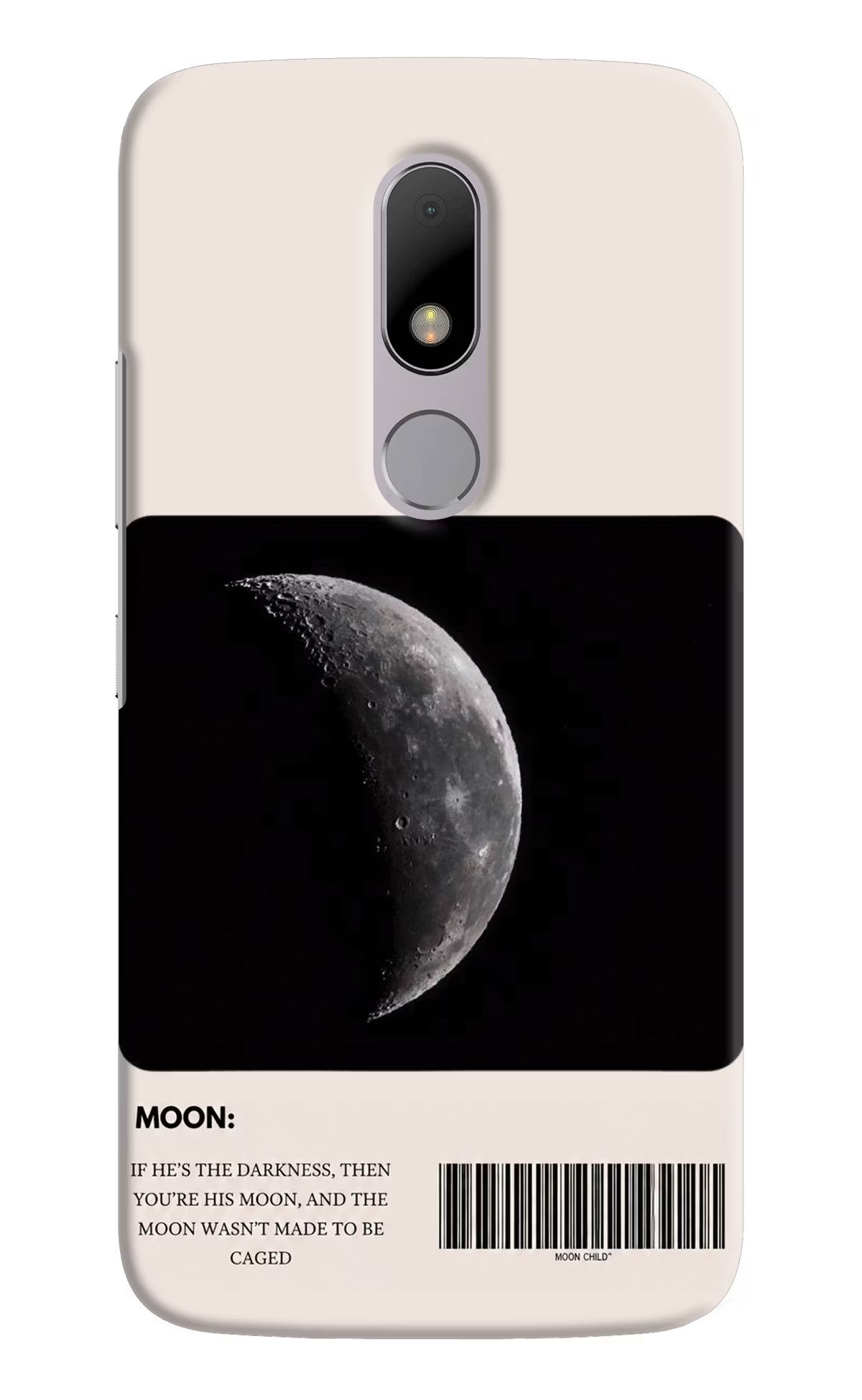 Moon Phase Moto M Back Cover