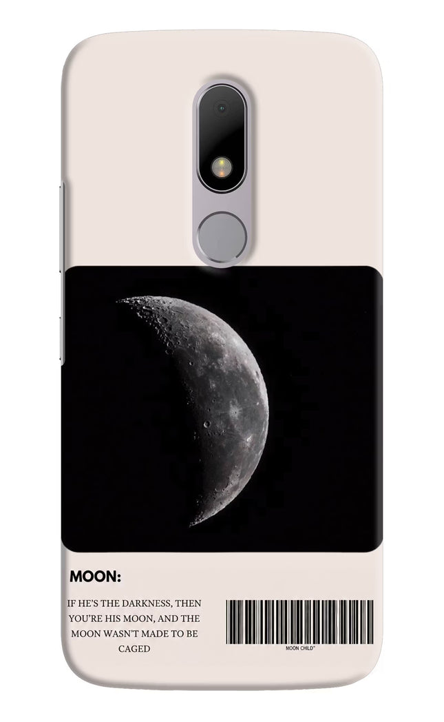 Moon Phase Moto M Hard Case Back Cover by Casekaro