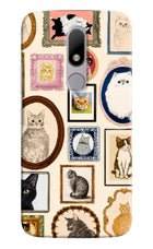Mirror Cats Moto M Hard Case Back Cover by Casekaro