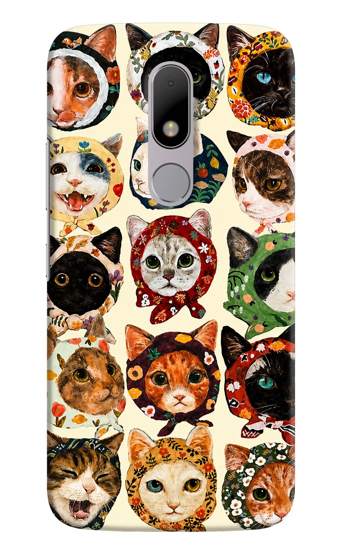 Cool Cat Moto M Back Cover