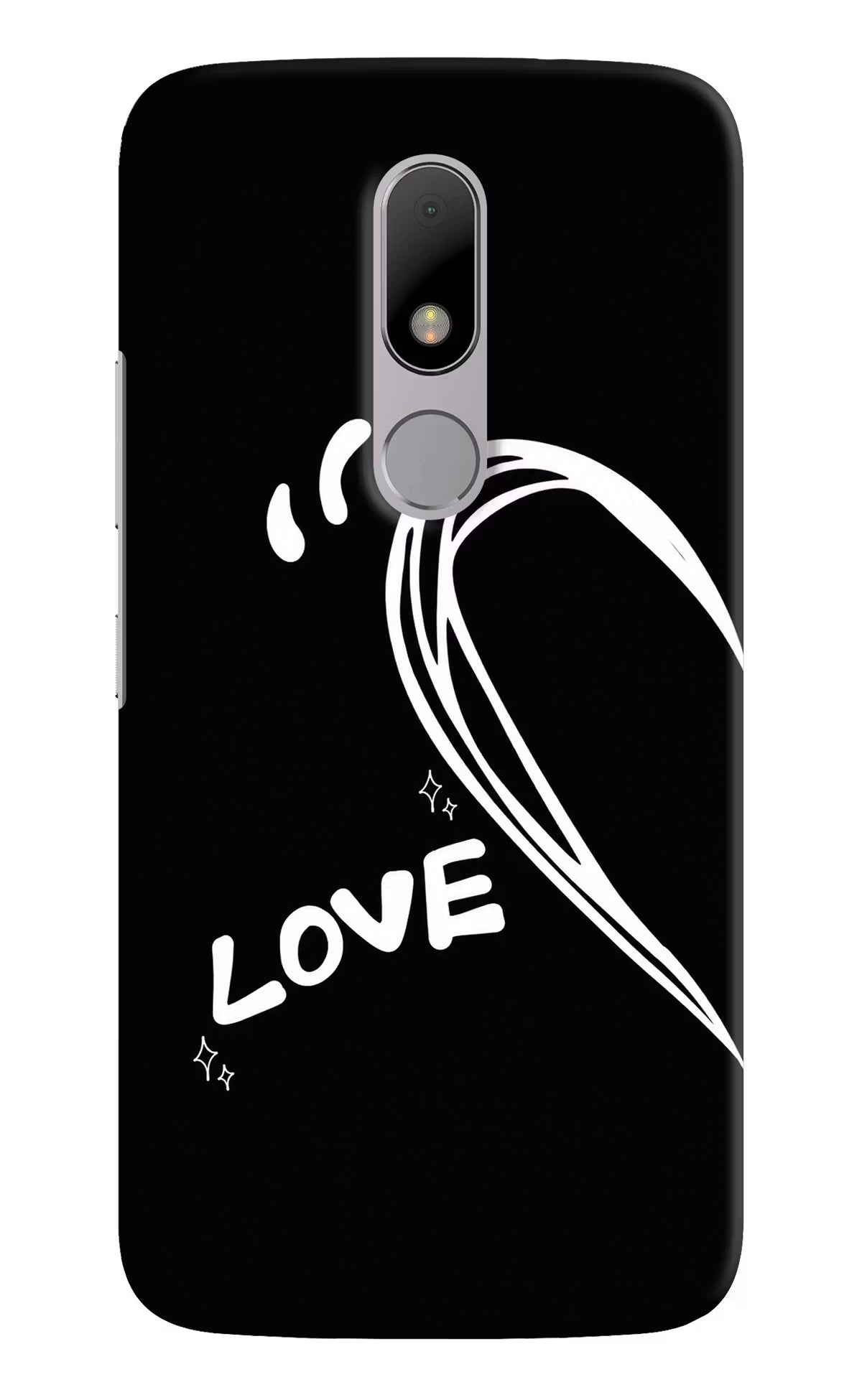 Love Line Moto M Back Cover