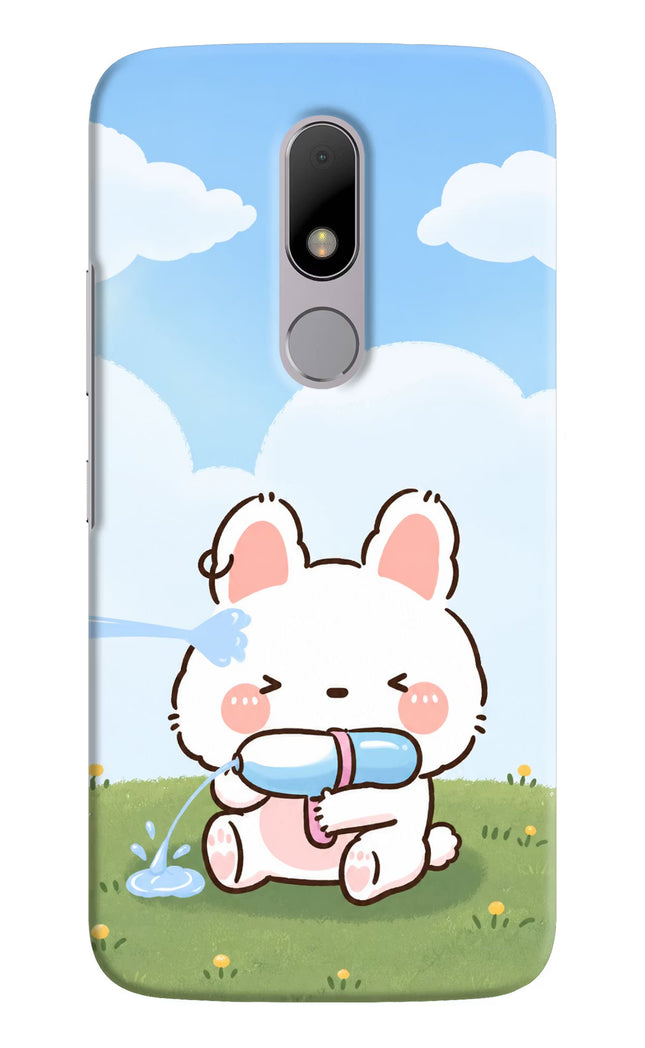 Bunny Treat Moto M Hard Case Back Cover by Casekaro