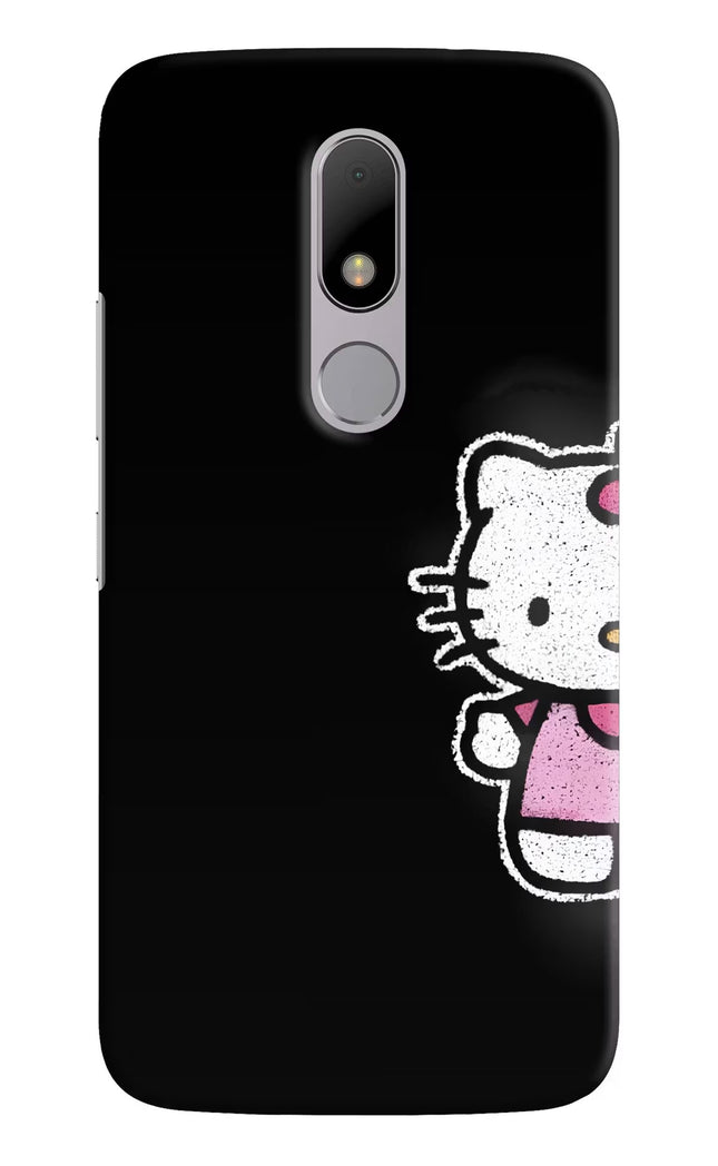 Kitty Charm Moto M Hard Case Back Cover by Casekaro