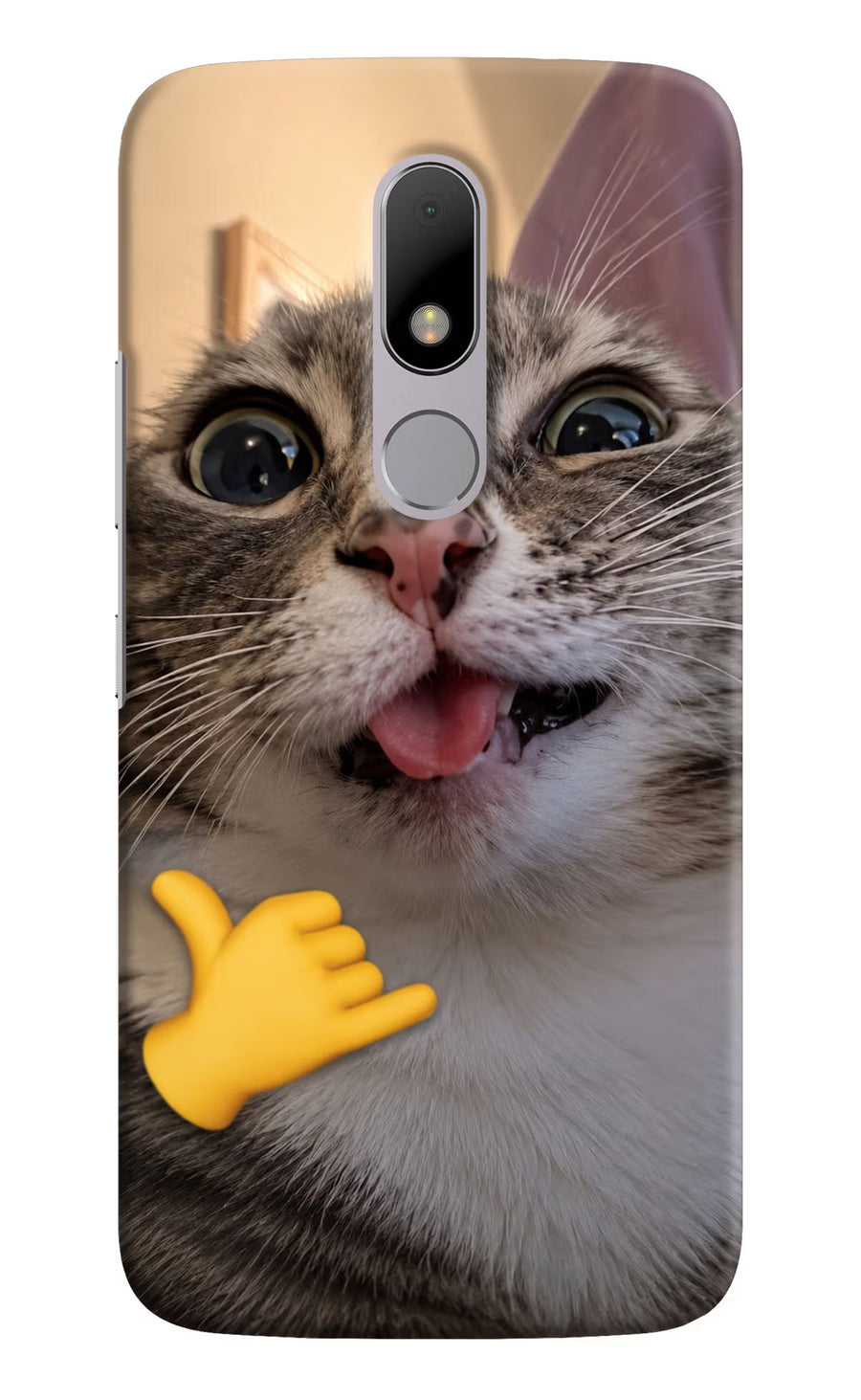Silly Cat Call Moto M Back Cover, Hard case