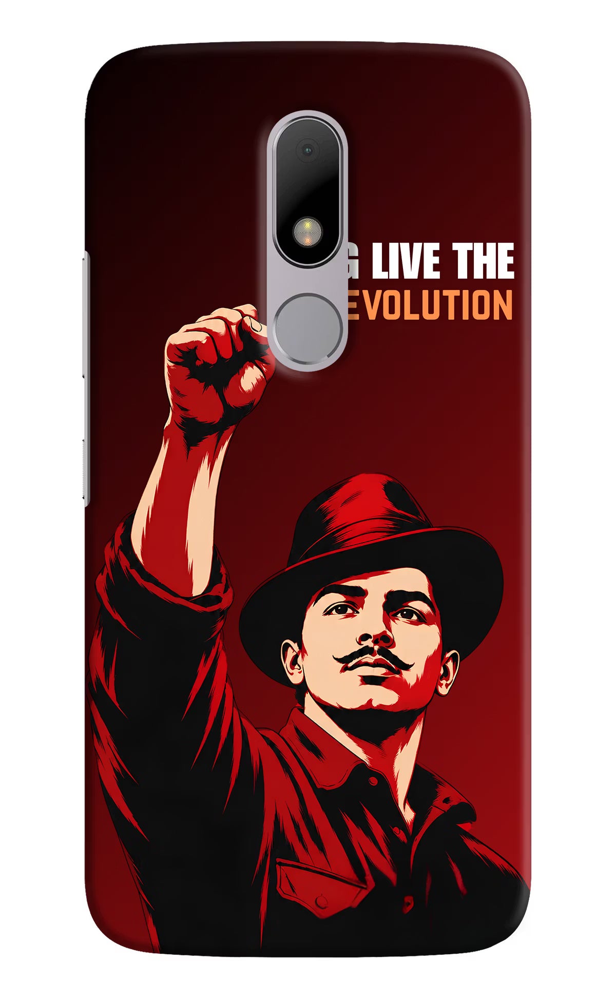 Bhagat Singh Revolution Moto M Back Cover