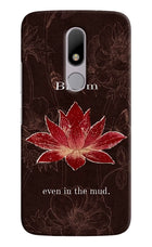 Bloom Moto M Hard Case Back Cover by Casekaro
