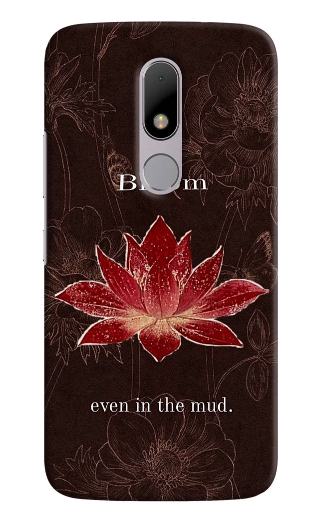 Bloom Moto M Hard Case Back Cover by Casekaro
