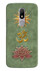 Om & Lotus Moto M Back Cover
