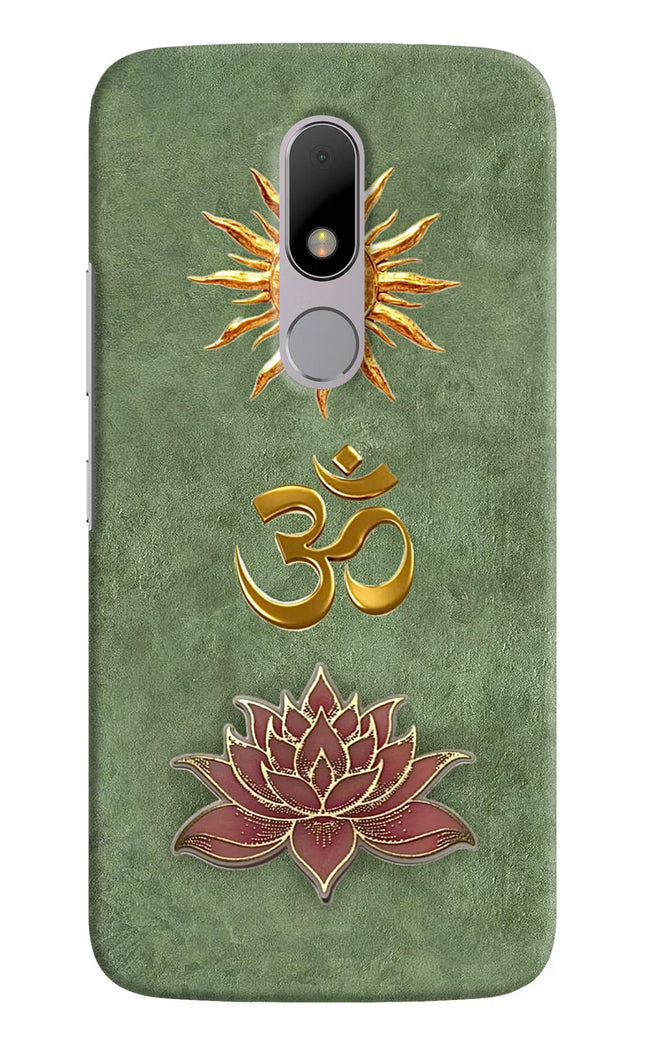 Om & Lotus Moto M Back Cover