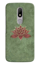 Lotus Grace Moto M Hard Case Back Cover by Casekaro