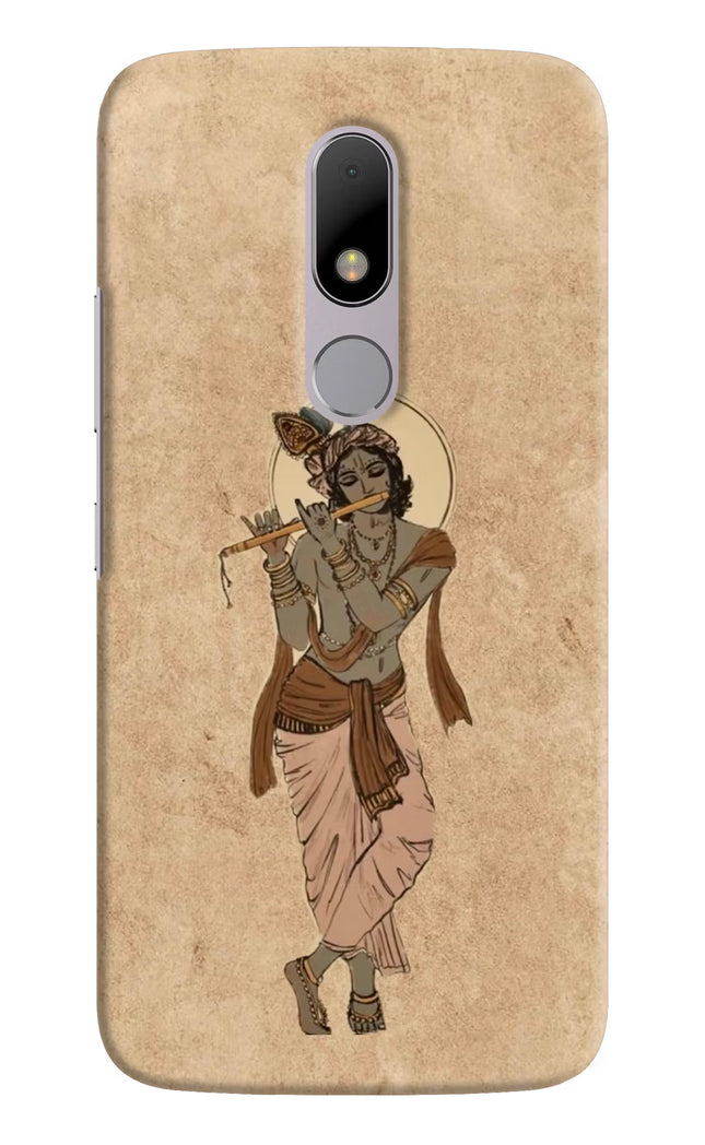 Krishna Moto M Hard Case Back Cover by Casekaro