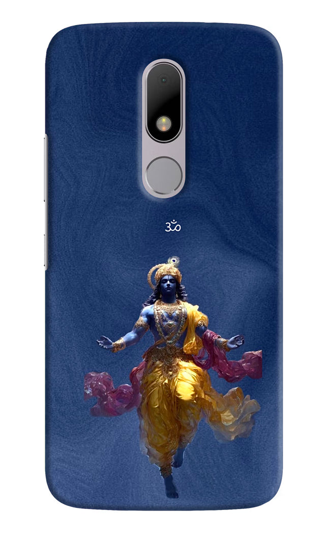 Cosmic Krishna Moto M Hard Case Back Cover by Casekaro