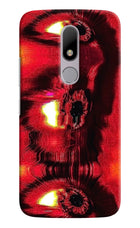Fire Eye Moto M Hard Case Back Cover by Casekaro