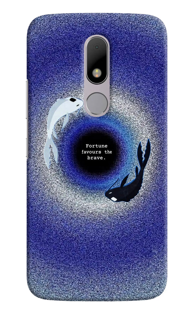 Dark Koi Moto M Hard Case Back Cover by Casekaro