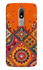 Kutch Glow Moto M Hard Case Back Cover by Casekaro